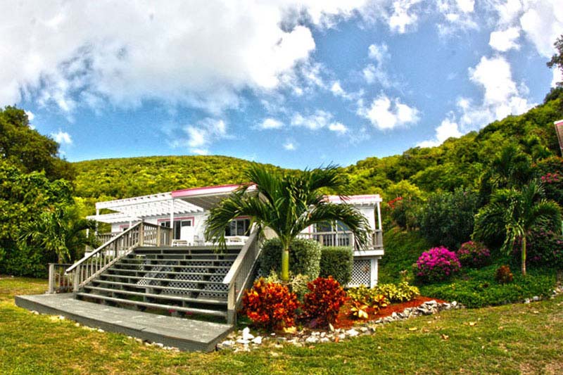 Oleander Villa on Jost Van Dyke's White Bay Beach