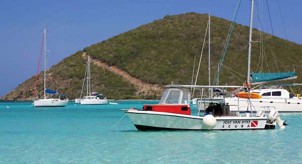 jost van dyke SCUBA